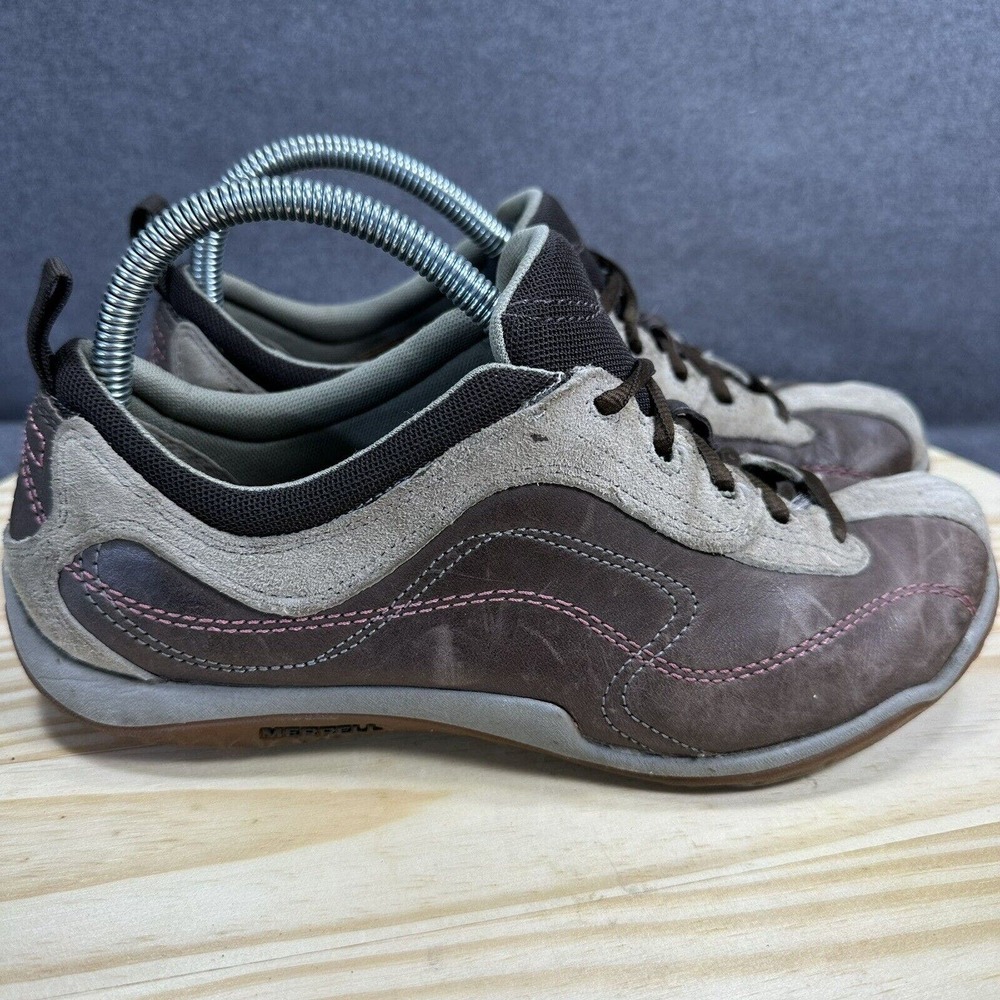 MERRELL Aircushion Lorelei Lace Leather Oxfords Sneakers Shoes Espresso‎ 9